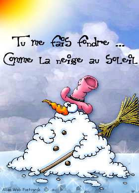 tu me fait fondre comme la neige au soleil
