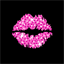 bisous rose